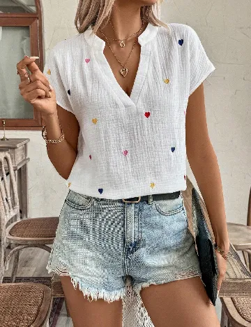Bluza SHEIN, alb