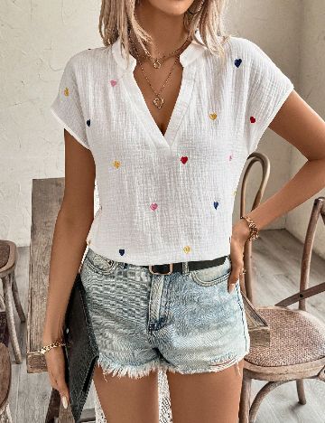 Bluza SHEIN, alb