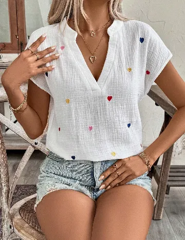 Bluza SHEIN, alb