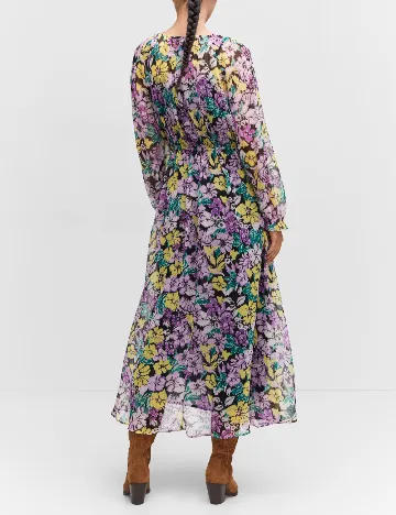 Rochie medie Mango, floral