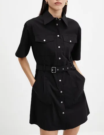 Rochie scurta Mango, negru