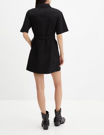 Rochie scurta Mango, negru