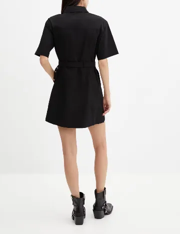 Rochie scurta Mango, negru