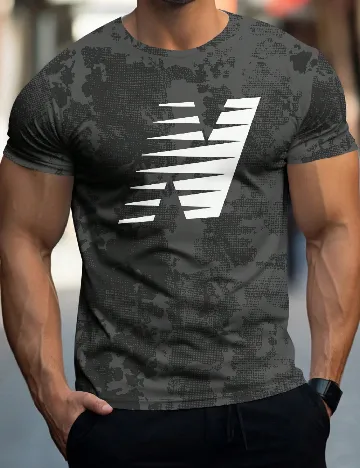 Tricou SHEIN, gri