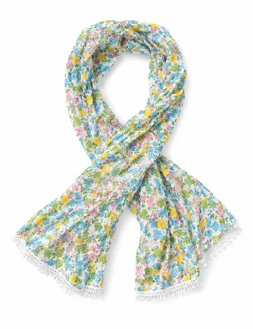 Esarfa Bershka, floral print