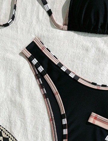 Costum de baie SHEIN, negru
