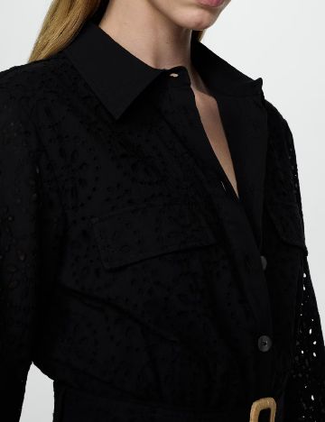 Rochie scurta Mango, negru