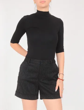 Pantaloni scurti Zara, negru