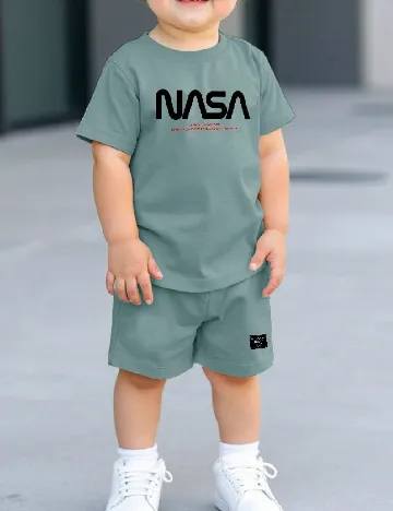 Compleu Shein Kids, albastru