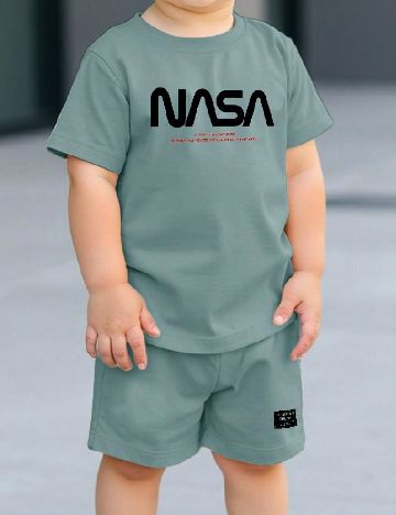 Compleu Shein Kids, albastru