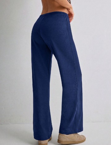 Pantaloni SHEIN, bleumarin