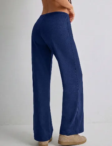 Pantaloni SHEIN, bleumarin