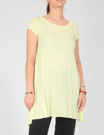 Tricou Bershka, galben