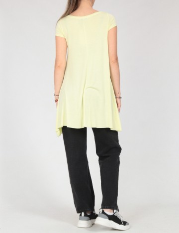 Tricou Bershka, galben