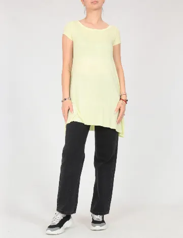 Tricou Bershka, galben