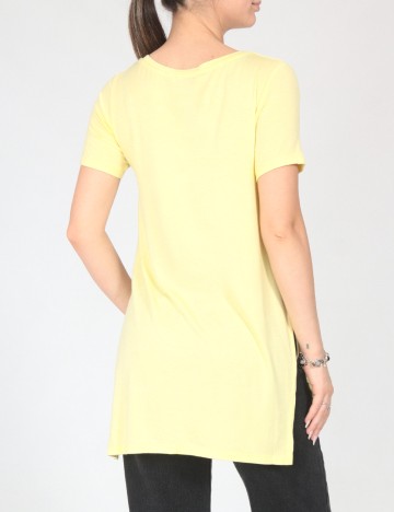 Tricou Bershka, galben