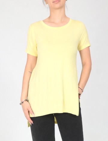 Tricou Bershka, galben