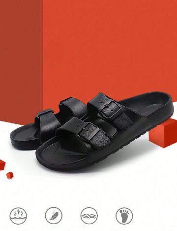 Slapi SHEIN, negru