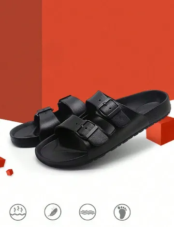 Slapi SHEIN, negru