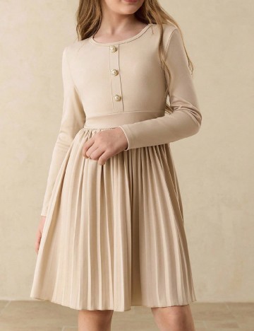 Rochie Shein Kids, crem