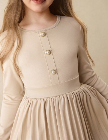 Rochie Shein Kids, crem