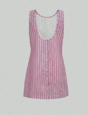Rochie scurta SHEIN, roz