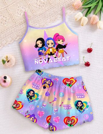 Compleu Shein Kids, mix culori