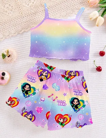 Compleu Shein Kids, mix culori