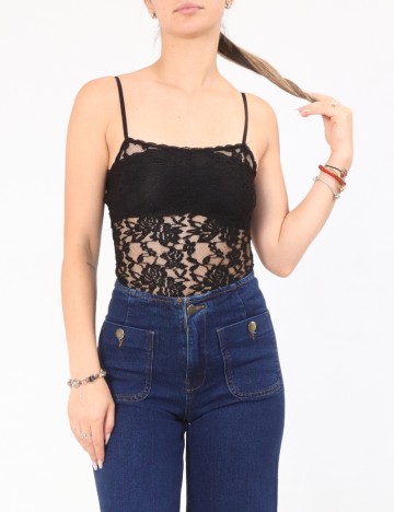 Body Bershka, negru