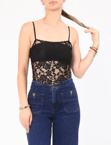 Body Bershka, negru