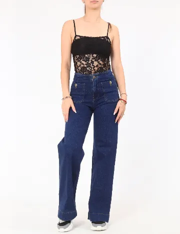 Body Bershka, negru