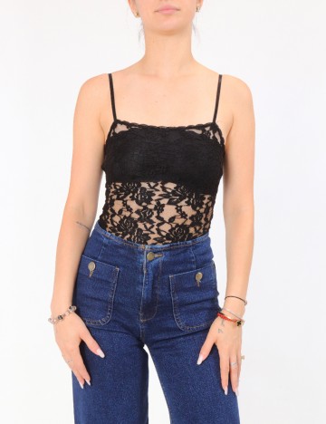 Body Bershka, negru
