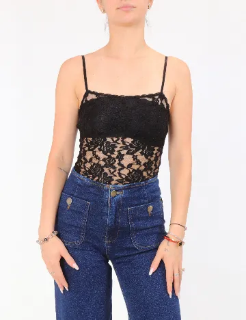 Body Bershka, negru