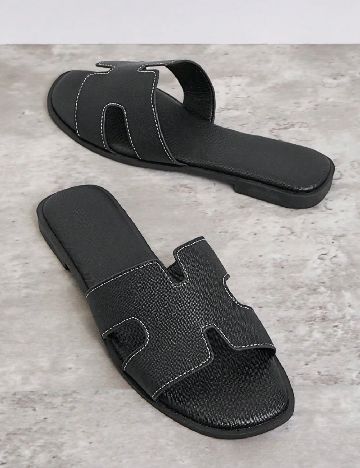 Slapi SHEIN, negru