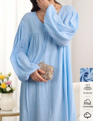 Rochie lunga SHEIN, albastru