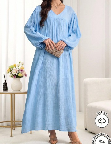 Rochie lunga SHEIN, albastru