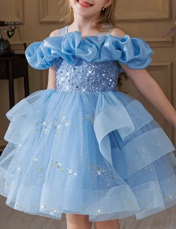 Rochie Shein Kids, bleu