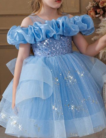 Rochie Shein Kids, bleu