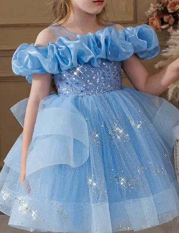 Rochie Shein Kids, bleu