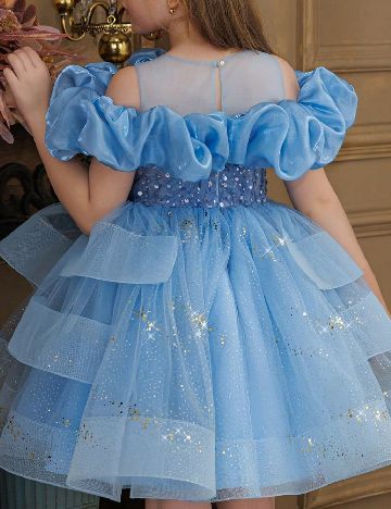 Rochie Shein Kids, bleu