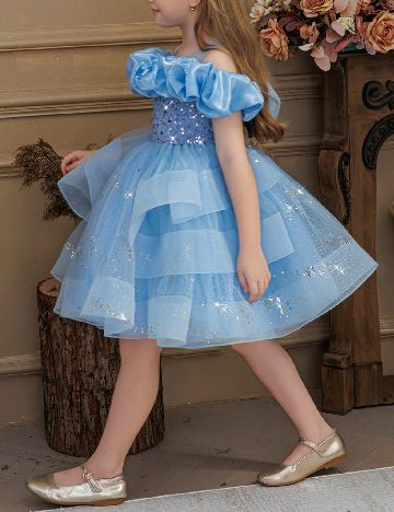 Rochie Shein Kids, bleu
