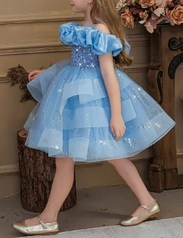 Rochie Shein Kids, bleu