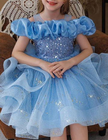 Rochie Shein Kids, bleu