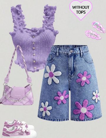 Pantaloni scurti Shein Kids, albastru
