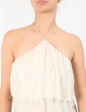 Top Bershka, crem