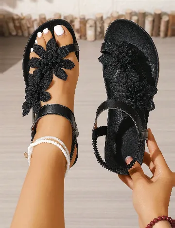 Sandale SHEIN, negru