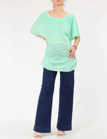 Bluza Oversize Zara, verde