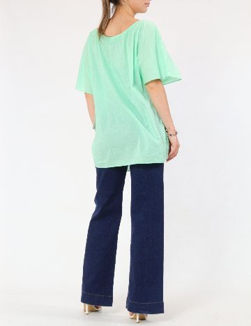 Bluza Oversize Zara, verde