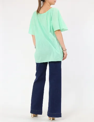 Bluza Oversize Zara, verde