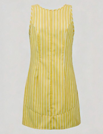 Rochie scurta SHEIN, galben